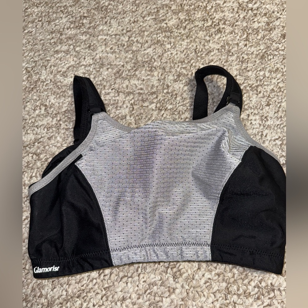 Glamorise Elite Performance Adjustable Sports Bra- 34G
